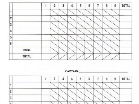 darts score sheet template