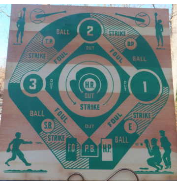 Dart store board baseball