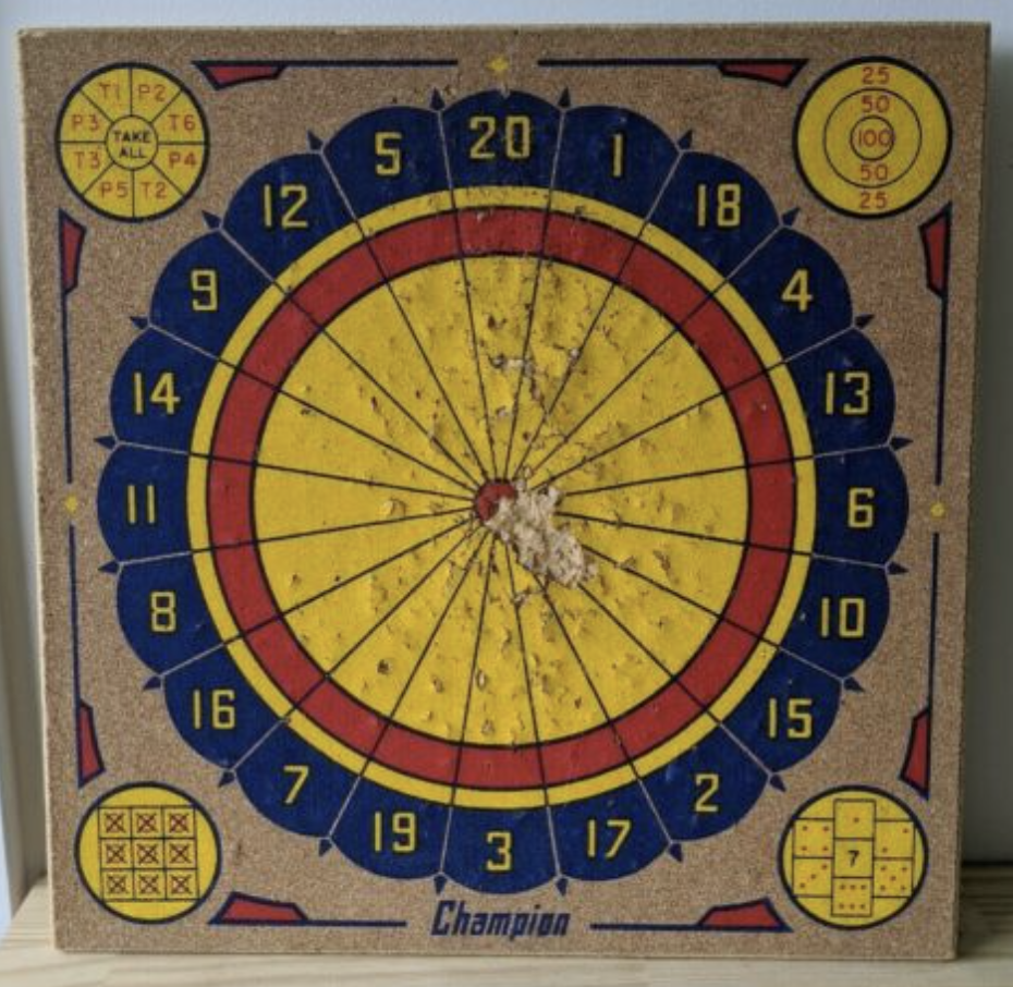 american dart board scoring